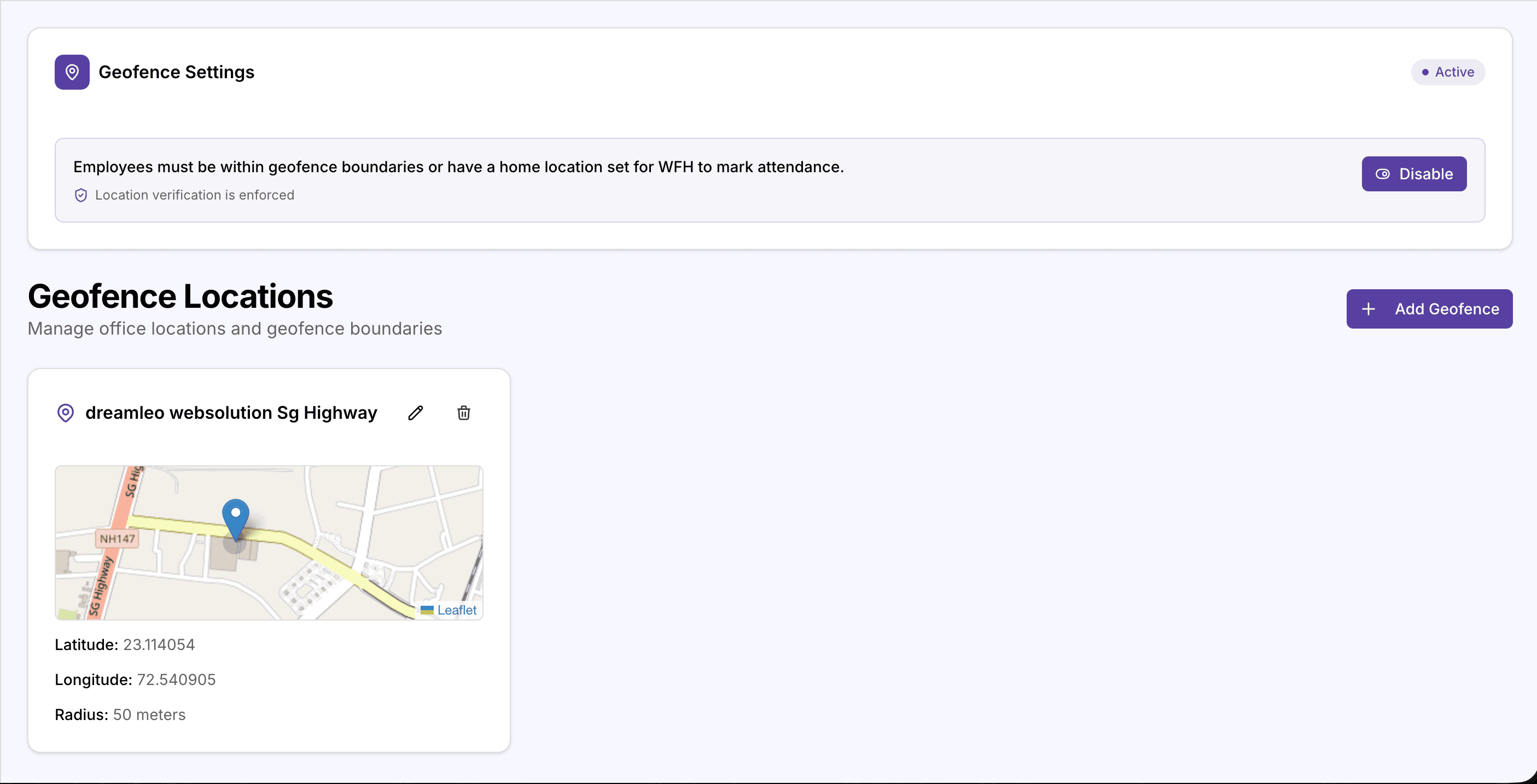 Geofence